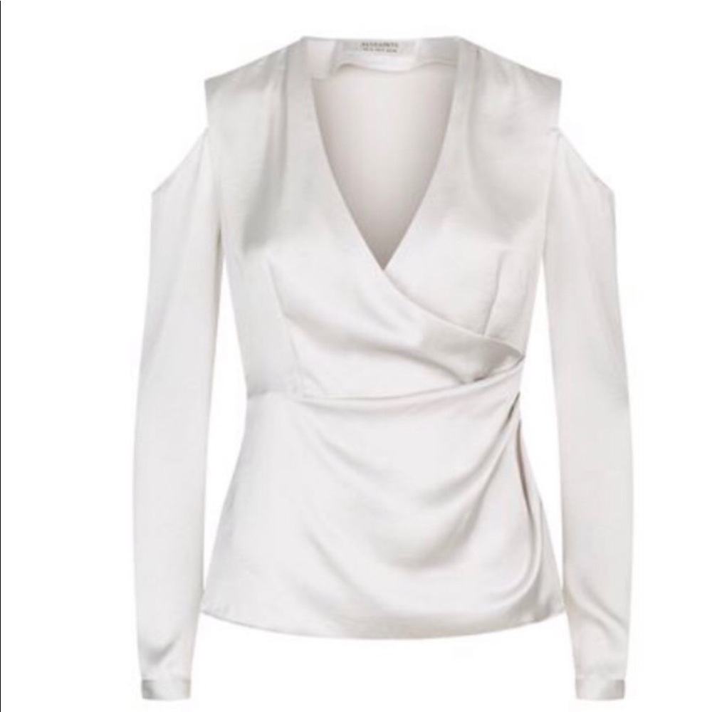 All Saints Satin blouse